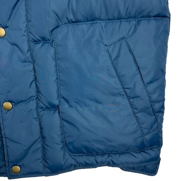 LAND’S END Men’s Down Puffer Vest | Snap front | Small - Picture 4 of 10